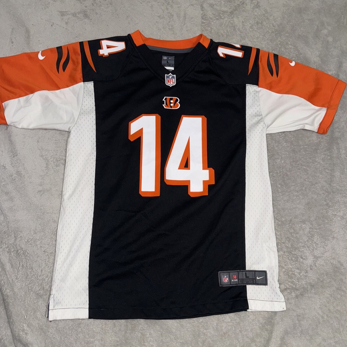 Nike NFL On Field Dalton #14 Cincinnati Bengals Jersey Shirt~Youth