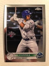 2022 Topps Pro Debut Chrome J.C. Correa Asheville Tourists PD-66