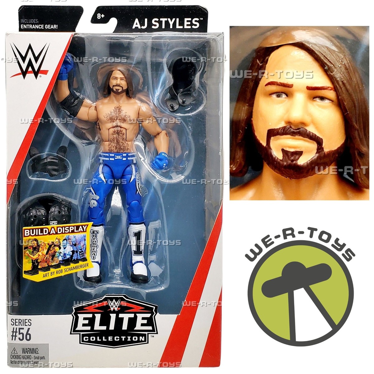 WWE AJスタイルズ フィギュア 未開封 WWE マテル エリート☆AJスタイルズ 未開封(おすすめ人気