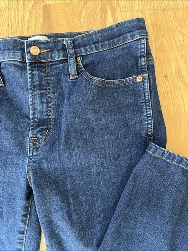Jeans uomo J Crew vintage slim dritto 30”x 25” insim denim lavaggio scuro. Stratch - Foto 10 di 18