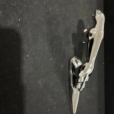 vintage jaguar car metal sign