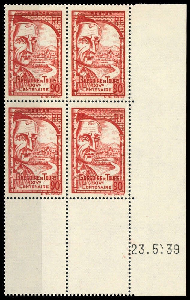 1939, Frankreich, 454 Ecke, ** - 1598395 | eBay