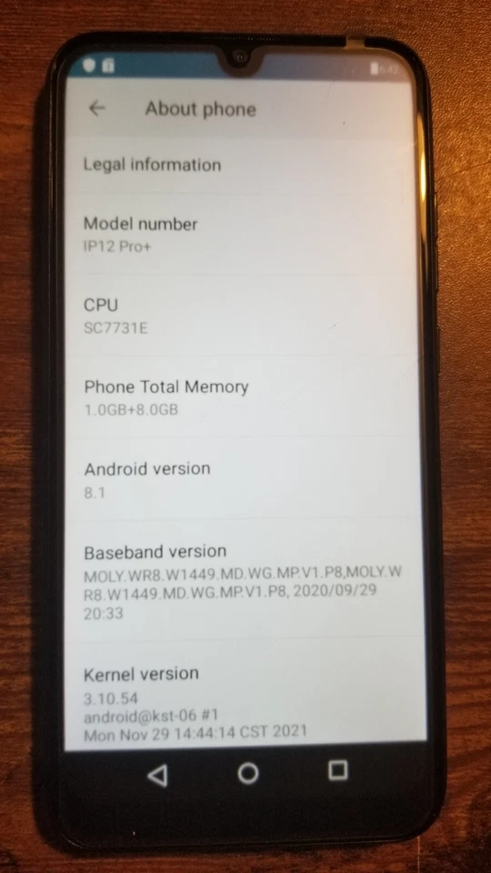 Landvo IP12 Pro + Bluetooth Android Unlocked 8GB Storage 1GB RAM Smartphone - Image 3 of 4