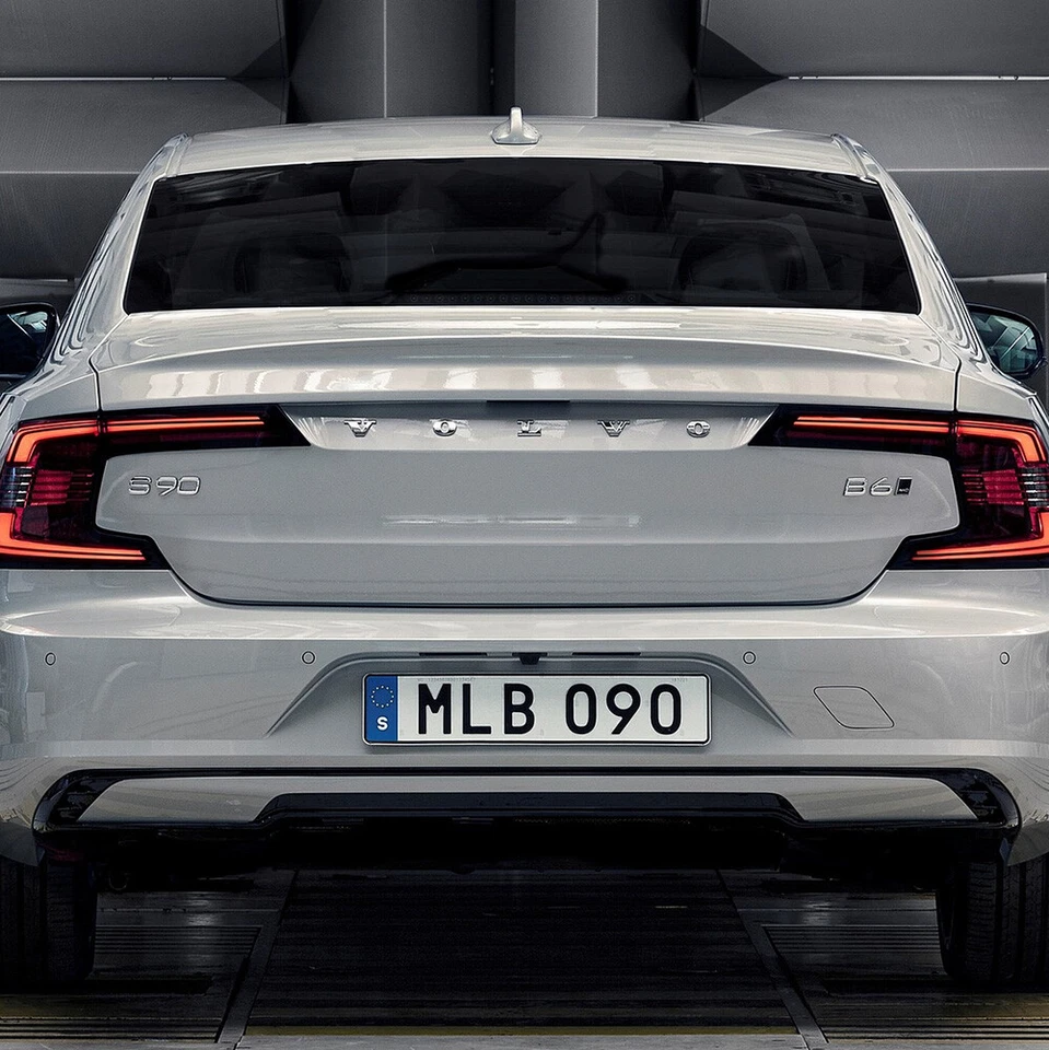 For Volvo Rear Trunk Lid Letter Badge Nameplate Emblem Sport Chrome Foto 4 de 4