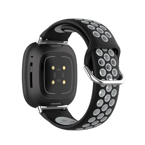 Fitbit Versa 4 3 Sense Watch Silicone Sports Replacement Breathable Band Strap - Picture 5 of 55