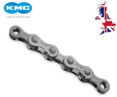 Genuine KMC e11 EPT Anti Rust Grey Bike Chain 136 Links Boxed