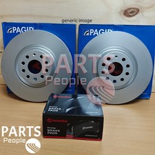 FITS SKODA KAROQ 1.0 1.4 1.5 TSI 17+ PAGID FRONT BRAKE DISCS 312MM & BREMB0 PADS