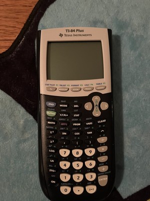 Texas Instruments TI-84 Plus Graphics Calculator - Black ( 84PL/TBL/1L1/H)