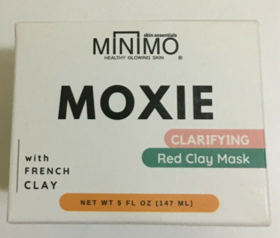Minimo Moxie Clarifying Red Clay Mask 147ml French Red Clay NEW