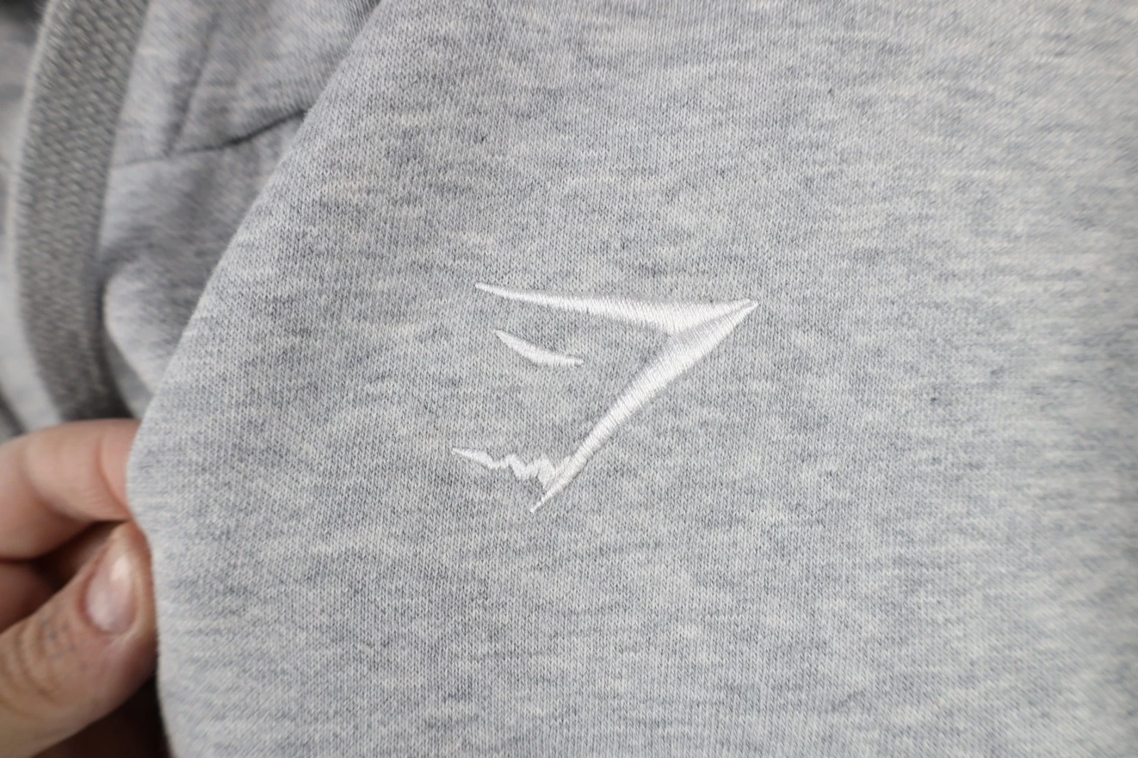 gymshark classic logo gym training weightlifting hoodie