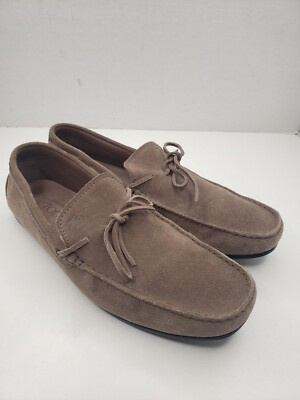 Tod’s Gommino Suede Driving Shoes - Slip On Size 9 Brown Shoes Mens tods gommino brown suede driving loafers size 8 | eBay main image 4