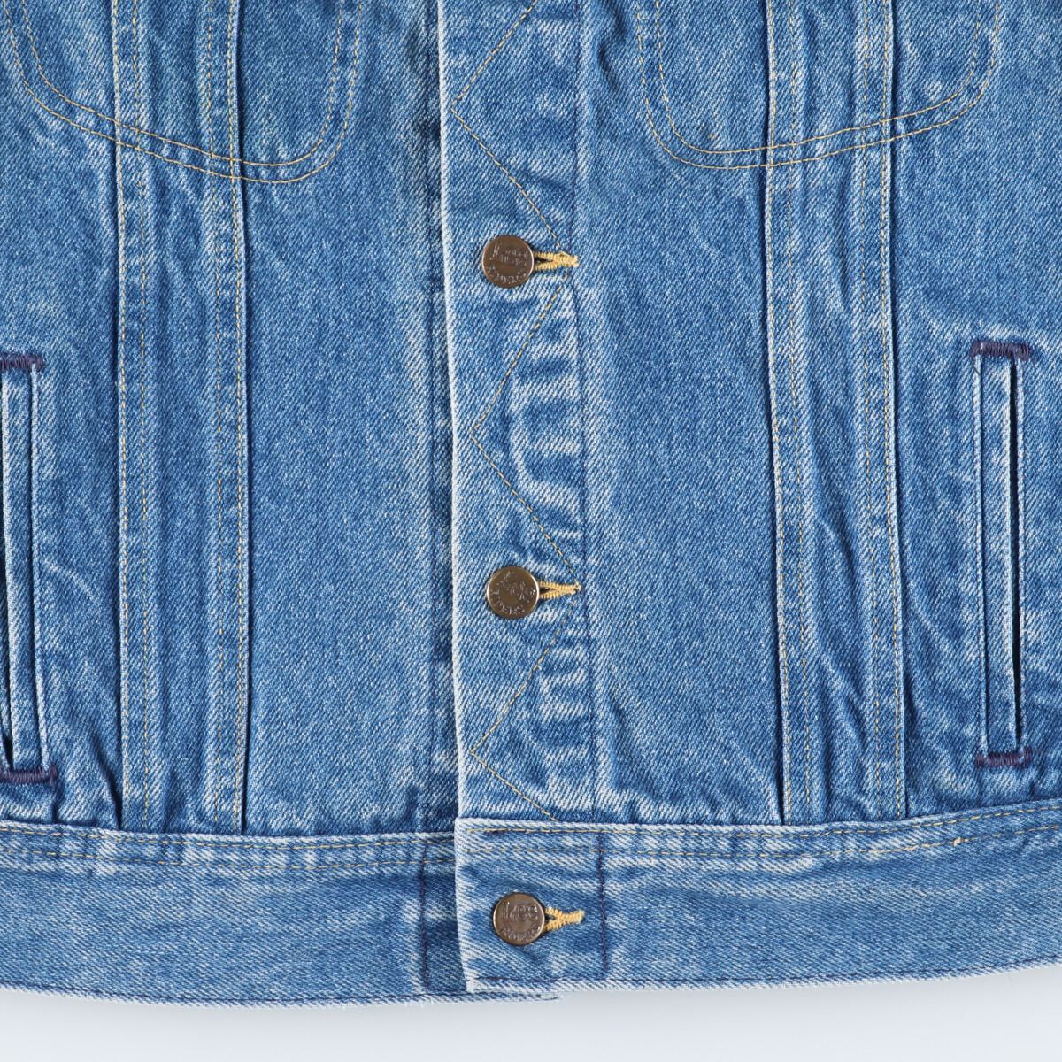 80'S Lee PATD-153438 Denim Jacket, G-Jean, Made in USA 80'S Lee PATD-153438 Denim Jacket, G-Jean, Made in USA