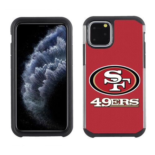 For Apple iPhone 15 - Official NFL Football Armor Hybrid Cover Case - Picture 2 of 32