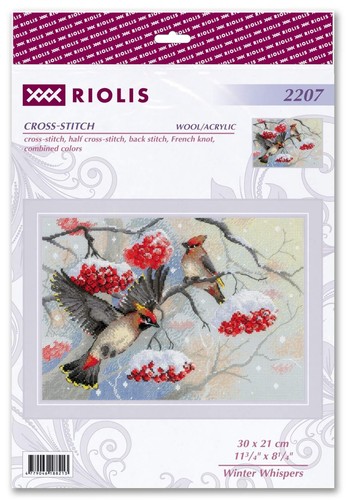 Riolis Counted Cross Stitch Kit Winter Whispers R2207 - Picture 2 of 4