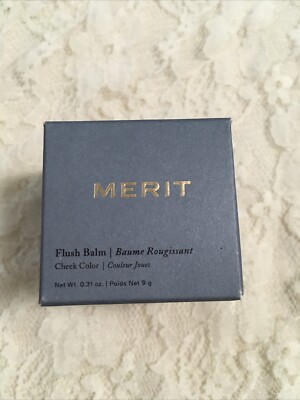 Merit Flush Balm Cream Blush LE BONBON Full Size 0.31oz 9g   NEW IN BOX