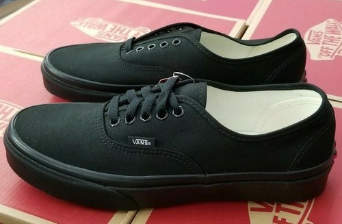 VANS AUTHENTIC MEN'S CANVAS BLACK 