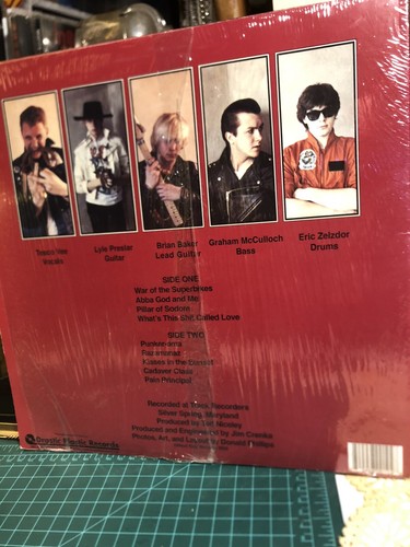 The Meatmen War Of The Superbikes LP 1985 Homestead HMS009 Near Mint Clear Vinyl - Picture 3 of 10
