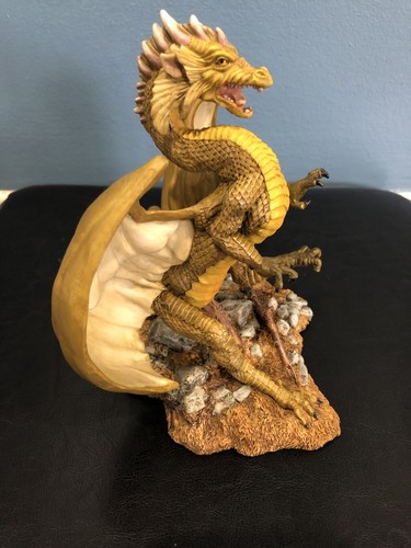 Enchantica EN2070 GORGOYLE Spring Dragon groß 7" Skulptur Ltd.Ed. Neuwertige Figur - Bild 4 von 5
