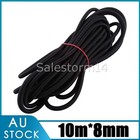 8mm Elastic Bungee Rope Shock Cord Tie Down Boats Trailers 10m Strong Black A
