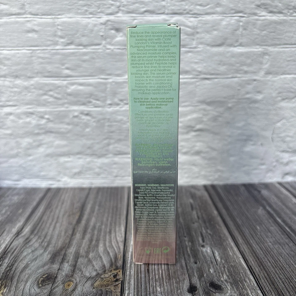 Ciate London Vitamin Boost Plumping Primer FULL SIZE BNIB 30ml New & Sealed - Image 4 of 4