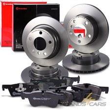 BREMBO BREMSSCHEIBEN +BREMSBELÄGE VORNE+HINTEN FÜR BMW 1-ER F20 F21 2-ER F22 F23