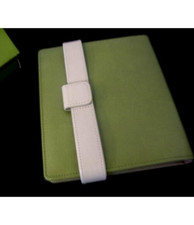 Creative Memories Green/Beige Strap PicFolio 6x7 Minutes Album Easel