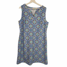Talbots Notch Neck Sleeveless Dress size 1X