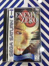 Sega Saturn Enemy Zero CIB NTSC 4 discs Original with manual Tested Working game