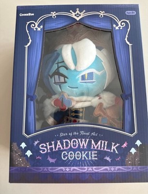 Shadow Milk Cookie Plush CookieRun Kingdom Final Act Official Collectible Korea