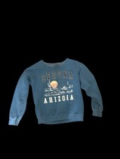   Blue Goodie Swoo crewneck sweatshirt with Arizona design  
