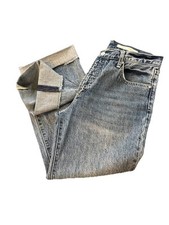 Pilcro And The Letterpress Folio High Rise Cuffed Boho Jeans Size 29 NWOT