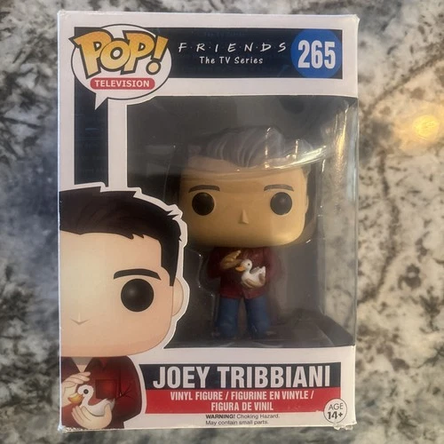 Funko Pop Joey Tribbiani #265 Friends Television Show Retired FREE Pop Protector