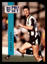 1990-91 Pro Set - Gary Lund #277 (RC) Notts County English Football Soccer