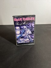 CASSETTE TAPE IRON MAIDEN 1983 PIECE OF MIND EXPANDED DYNAMIC RANGE