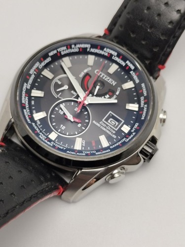 Citizen H820-T021719 AT9037-05A Édition Limitée Eco-Drive Solaire Hommes Montre - Photo 3 sur 8