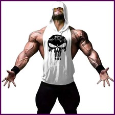 Fashionable and trendy men's summer personalized printed gym exercise and