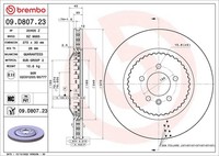 2X Brembo Bremsscheiben Hinten FüR Land Rover Range L460 L461 L494
