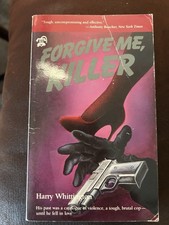 1987 Forgive Me, Killer by Harry Whittington  Black Lizard Vintage Crime Noir