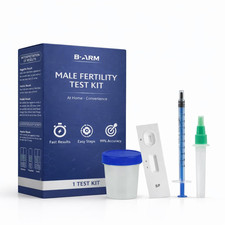 Male Fertility Test Kit Pack of 1  At-Home Sperm Test  5-Minute Results 