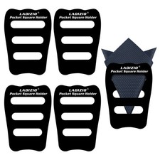 Pocket Square Holder, Pocket Squares for Men, Accessories for Men    s 5 Pack
