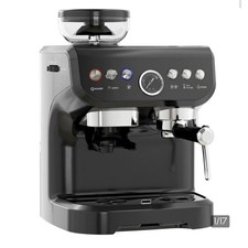 HOMCOM 15 Bar Coffee Machine, with Adjustable Grind, Steamer and Accessories...