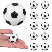 12 Pack Foosball Balls Mini Soccer Ball Replacement Set for Table Football Ac...