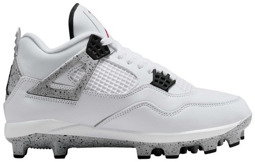 Nike Air Jordan 4 White Cement Golf CU9981 100 Golf Shoe Mens Size