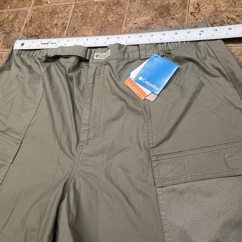 Pantalones Cortos Columbia PFG Para Hombre XXL Bronceado Media Luna Pesca Nuevos con Etiquetas - Imagen 7 de 13