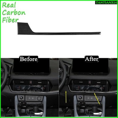 For Nissan Rogue X-Trail 2021-25 Real Carbon Fiber Center Console Panel Trim