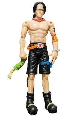 One Piece Portgas D Ace Variable Action Heroes MegaHouse Bandai Figure Loose