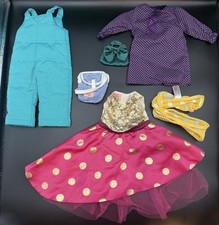 OG Our Generation Brand Doll Dress, Purse, Bag, Scarf, Snow Pants, Formal Dress