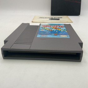 Thunder & Lightning - Nintendo, NES - Tested & Working with Manual