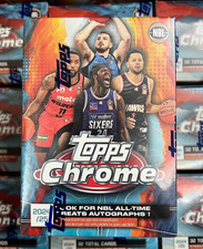 2024-25 Topps Chrome NBL Value Box Sealed All-Time Greats Autographs