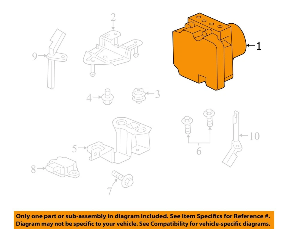 2013-2016 PORSCHE BOXSTER ANTI-LOCK BREAK SYSTEM ABS PUMP ASSEMBLY 98133575502 Foto 3 de 4